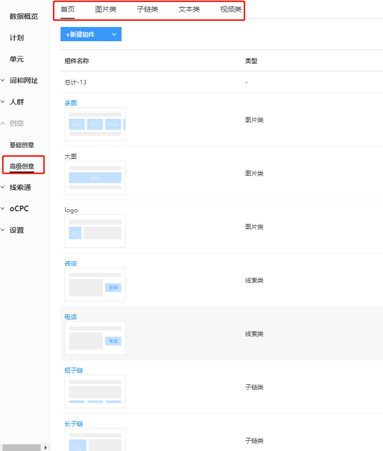 高级展现样式